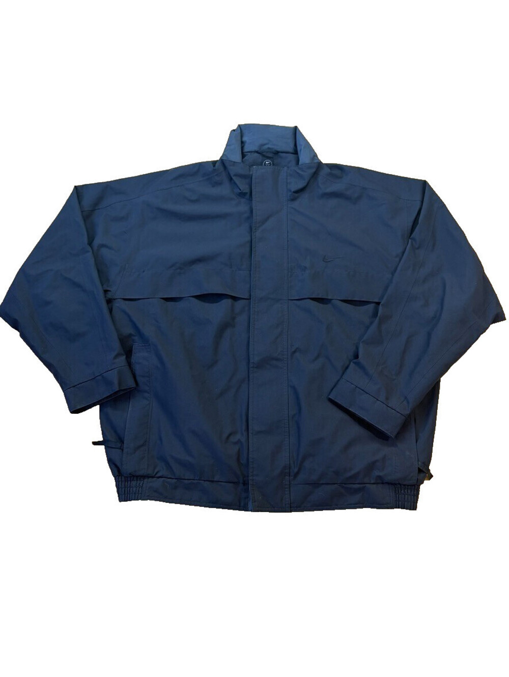 Nike Golf Mens XL Black Y2K Windbreaker Jacket Gorpcore